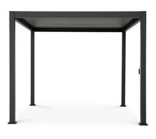 Pavėsinė Pergola Premium 3x3m, pilka