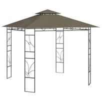 Pavėsinė, taupe spalvos, 3x3x2,7m, 160g/m²