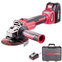 ion - Akumuliatorinis kampinis šlifuoklis Worcraft 20V LI-ION 125mm - 1 nuotrauka