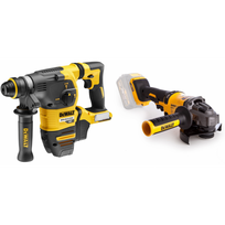 dewalt dch333 - DCG414N DeWALT FLEXVOLT 54V kampinis šlifuoklis + DCH333N FLEXVOLT 54V SDS-Plus perforatorius 30 mm - 1 nuotrauka