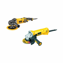 poliruoklis - DWP849X DeWALT 180 mm kintamo greičio poliruoklis + DWE4207 1000W 125mm kampinis šlifuoklis - 1 nuotrauka