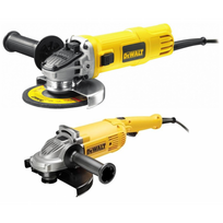 kampinis slifuoklis 230 mm - DWE4157 DeWALT 125 mm kampinis šlifuoklis + DWE490 2000W - 230 mm kampinis šlifuoklis - 1 nuotrauka