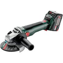 Akumuliatorinis kampinis šlifuoklis WB 18 LT BL 11-125, 2x4Ah, METABOX, 613052510 METABO