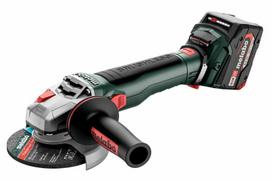 quick 5 - Kampinis šlifuoklis WB 18 LT BL 11-125 QUICK, 2x5,2Ah, METABOX 613054650 METABO - 1 nuotrauka