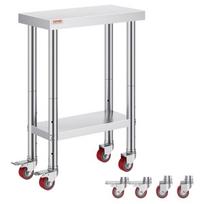 Vevor darbo stalas su ratukais 60 x 30 x 80 sidarbrinis