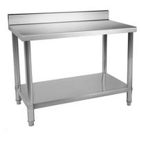 Virtuvinis darbo stalas Royal Catering RCAT-100/70-S, sidabrinis