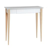 Baltas darbo stalas Ragaba Mimo, plotis 65 cm