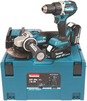 Makita DLX2190TJ1 (DDF484+DGA504), 2x5,0Ah Li-ion