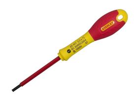 atsuktuvai elektriko - Atsuktuvas Stanley FatMax VDE; SL3,5; 1000 V - 1 nuotrauka