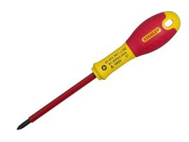 atsuktuvai elektriko - Atsuktuvas Stanley FatMax VDE; PH0; 1000 V - 1 nuotrauka