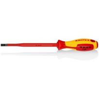 Plokščias atsuktuvas Knipex 98 20 65 SL, kvadratinis, izoliuotas, 26.2 cm