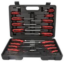 atsuktuvu ir antgaliu komplektas - KsTools Screwdriver and Bit, 39 vnt. - 1 nuotrauka