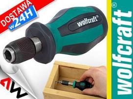 Wolfcraft Atsuktuvas su greito atlaisvinimo antgalio laikikliu – trumpas