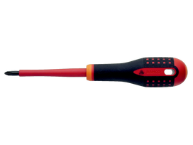 Phillips izoliuotas atsuktuvas skirtas Philips, dydis PH1, VDE ERGO Bahco varžtai [BE-8610S]