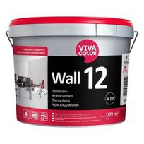 Vivacolor Wall 12, balta, 9 l