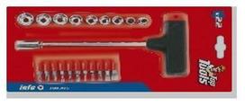 Atsuktuvas "T" form, + 21 antgalis Top tools | ,