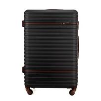 Vidutinis lagaminas Solier STL957, M, juodas