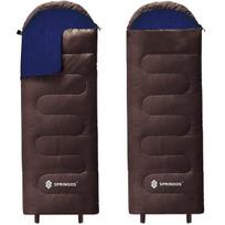 Turistinis miegmaišis su gobtuvu 2in1 Springos CS0121 220x80 cm