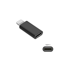 Fusion Accessories Fusion adapteris Type-C | USB-C prie Lightning juodas