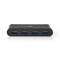 Nedis USB adapteris USB 3.2 Gen 1 USB Type-C™ 4x USB Type-A, juodas