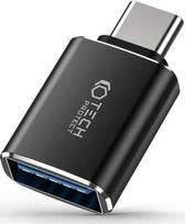 Tech Protect USB-C (vyriškas) / USB-A (moteriškas) OTG adapteris - juodas