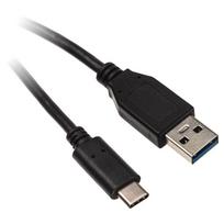 type c to usb 3.1 cable - USB kabelis Club 3D USB-A - USB-C 1 m juoda (CAC- 1523) - 1 nuotrauka