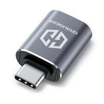adapteriai type c - Graugear USB adapteris USB 3.2 Gen2 adapteris Type-C į Type-C Stecker - 1 nuotrauka