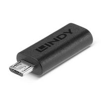 USB adapteris Lindy 41903 USB-C - Juodas mikroUSB (41903)