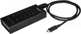 sakotuvas i type c - „StarTech 7 PORT“ USB C HUB – C Į C + A/. - 1 nuotrauka