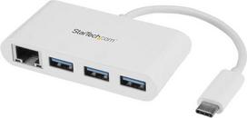 StarTech 3PT USB 3.0 HUB + GBE - USB-C/3.0 HUB + GBE - USB-C HUB