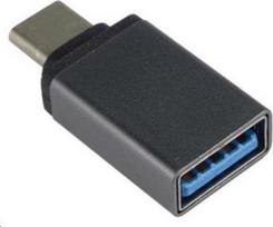 USB adapteris PremiumCord USB-C - USB pilka (kur31-03)