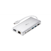 „Goobay USB-C Premium Multiport Adapteris 49850 Sidabrinis“, USB Type-C