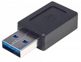 USB adapteris Manhattan USB-C - USB Juodas (354653)