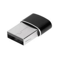 telefono laidai - VEGA Adapteris USB – USB C - Juodas - 1 nuotrauka