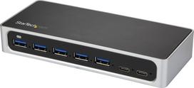 „StarTech 7PORT“ USB C HUB – USB-C IKI 2X C/+ 5X A – USB 3.0 koncentratorius