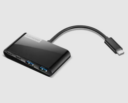 Lenovo | USB-C 4 prievadų šakotuvas | USB-C | Adapteriai