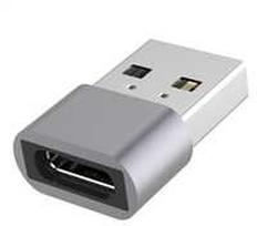 Premiumcord Ostatní Aliuminio USB C female - USB2.0 A Male adapter