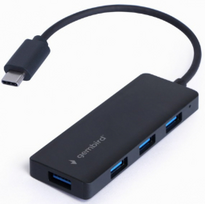 usb a sakotuvas - GEMBIRD 4-port USB 3.1 Gen 1 Type-C hub - 1 nuotrauka
