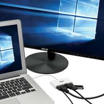 Eaton USB-C HDMI kelių prievadų adapteris, USB 3.2 Gen 1 prievadas, Gigabit Ethernet, 60 W PD įkrovimas, HDCP U444-06N-HGU-C baltas