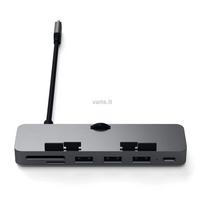 HUB USB Satechi Clamp Hub Pro 1x SD 1x USB-C 1x Micro SD + 3x USB-A 3.0 (ST-TCIMHM)