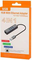 tinklo plokste - Blow USB-C RJ45 tinklo plokštė + 3xUSB laidas K-06 - 1 nuotrauka
