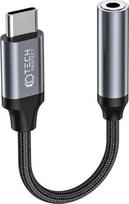 Tech Protect USB-C / 3,5 mm lizdo adapteris - juodos spalvos