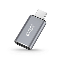 Tech Protect USB-C( male ) / Lightning (female) adapteris - pilkos spalvos