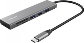 usb type c laidas - I/O HUB USB-C 3PORT HALYX/24191 TRUST - 1 nuotrauka