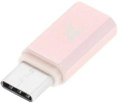 HOCO adapter Type C to Micro USB rose auksinis