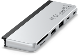 „Satechi Dual USB-C Hub“, skirtas „Surface Pro 9“.