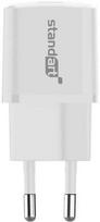 Įkroviklis Standart GT-RH21 mini, USB Type-C, balta