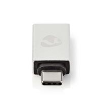 Nedis USB adapteris | USB 3.2 Gen 1 | USB-C™ jungtis | USB-A lizdas | 5Gbps | Nikeliuotas | sidabras | Pakuotė su peržiūros langeliu
