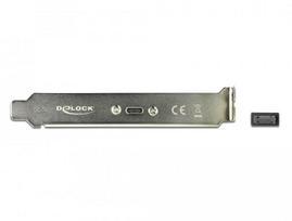 Delock USB 3.1 Gen 2 Track 1 x USB Type-C™ prievadas