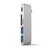 HUB USB Satechi 1x SD 1x USB-C 1x Micro SD + 2x USB-A 3.0 (ST- TCUPS)